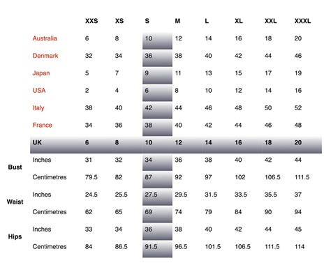 chanel coat size chart|chanel clothing size chart.